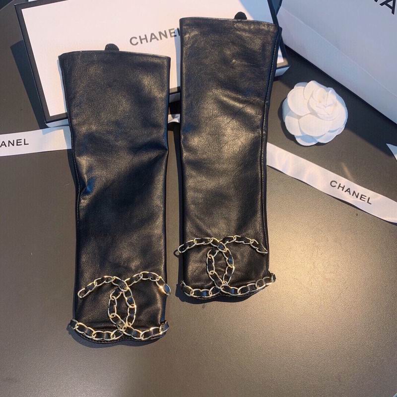 Chanel Gloves M L 091036